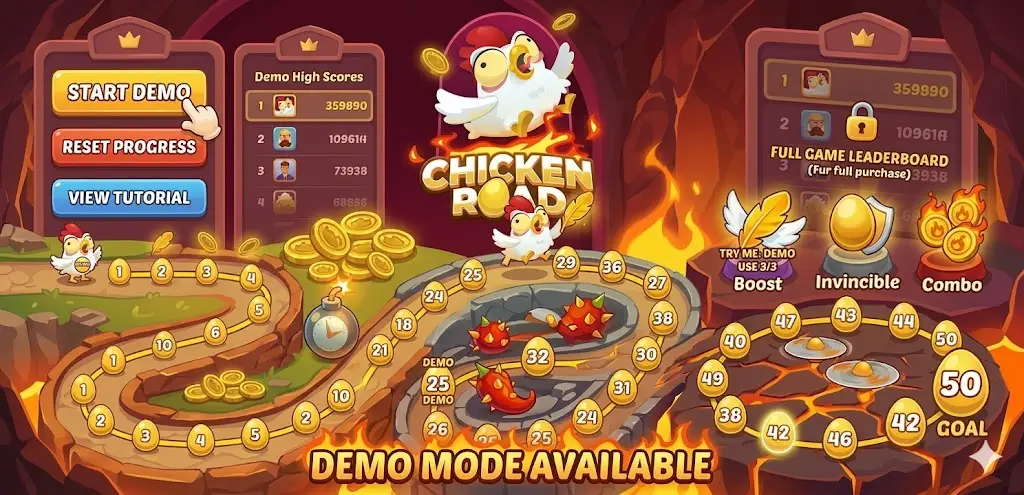 Chicken Road demo – ingyenes játék regisztráció nélkül